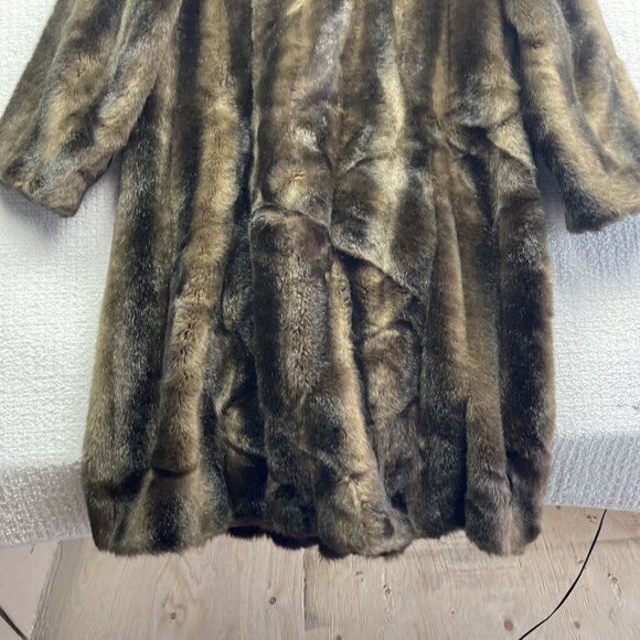 Sirbain Intl. Montreal Fur Heavy Parka Winter Coat Women's Canada Made Read - Picture 11 of 14